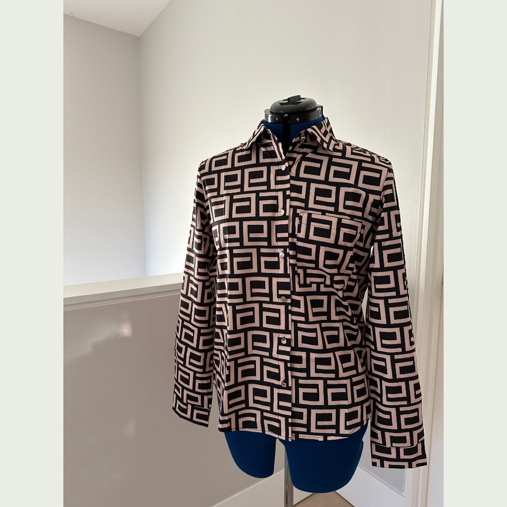 Fashion Says Me Too - Long Sleeve Blouse